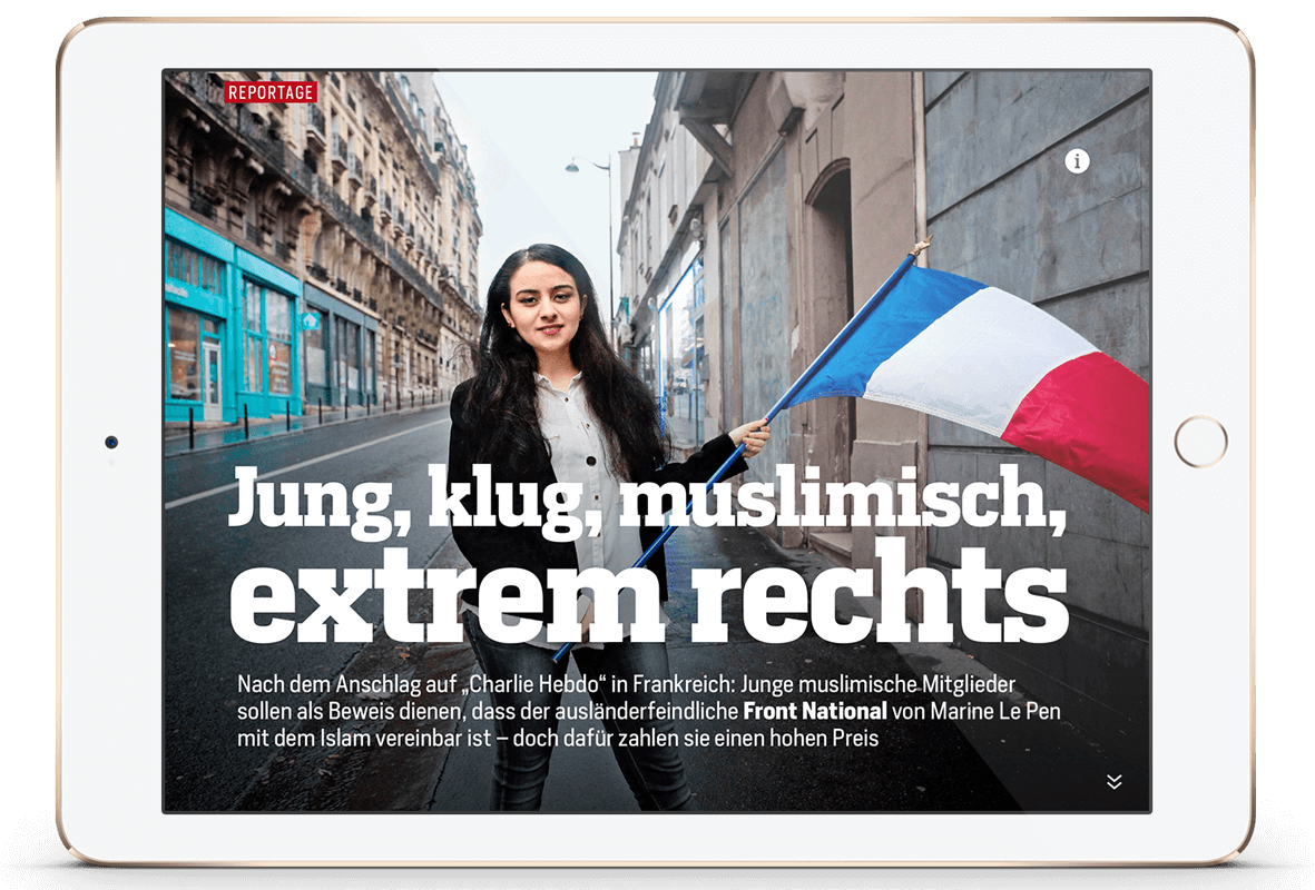 Focus Magazin App zum Thema muslime in der Front national